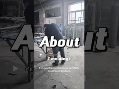 1.2mポストの高さ 鋼鉄のポストと50x50mmサイズで溶接網のフェンス