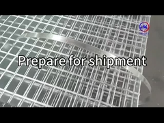 ステンレス鋼溶接グレーチング 1000x6000mm 工業用プラットフォーム用