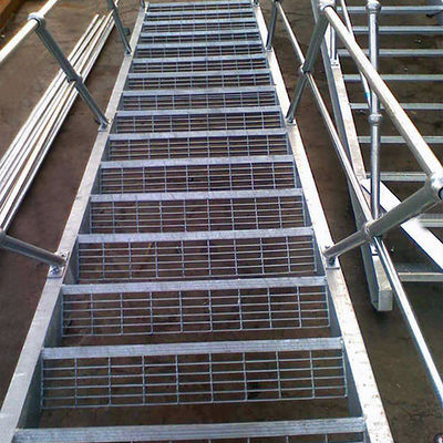 Anti Slip Galvanized Floor 32x5mm Steel Bar Grating For Walkway