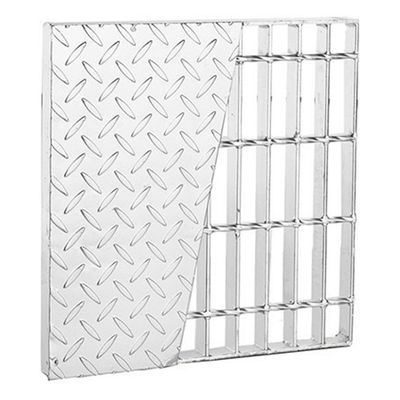 Anti Slip Galvanized Floor 32x5mm Steel Bar Grating For Walkway