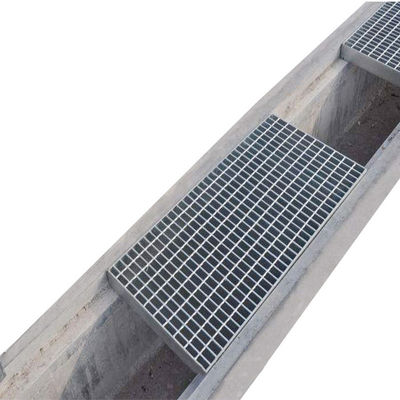 ISO9001 Metal Building Materials Q195 Low Carbon Floor Grating Steel metal trench drain grates