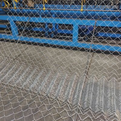 3mm Height 1.5 M Steel Chain Link Fence For Garden