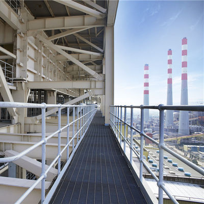 Low Carbon Compound Industrial Steel Grating Composed Of Checkered Plate