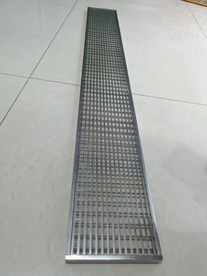 Drainage Bar Compact Stainless Steel Channel Grate Ss 304 For Trench Cover